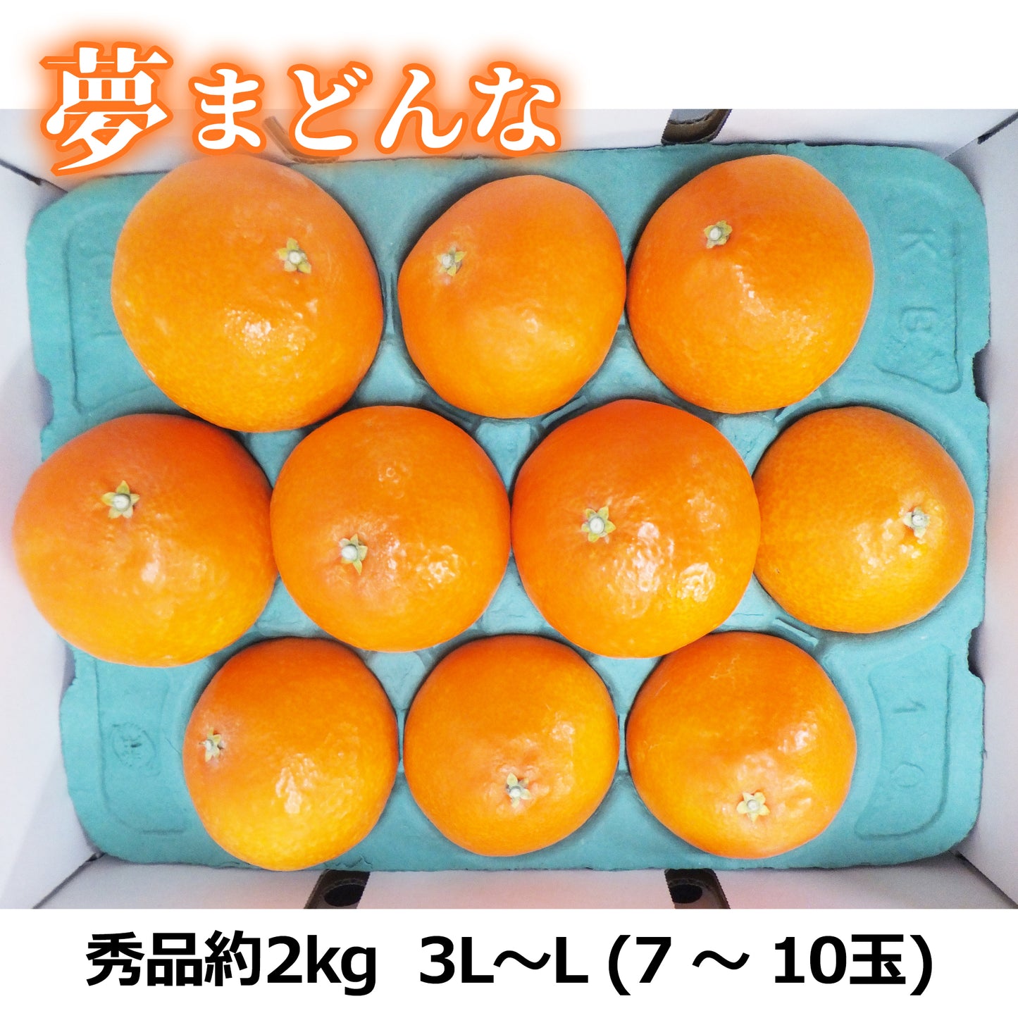 〈産直〉【早期予約8%OFF12/1まで】夢まどんな(秀品約2㎏)