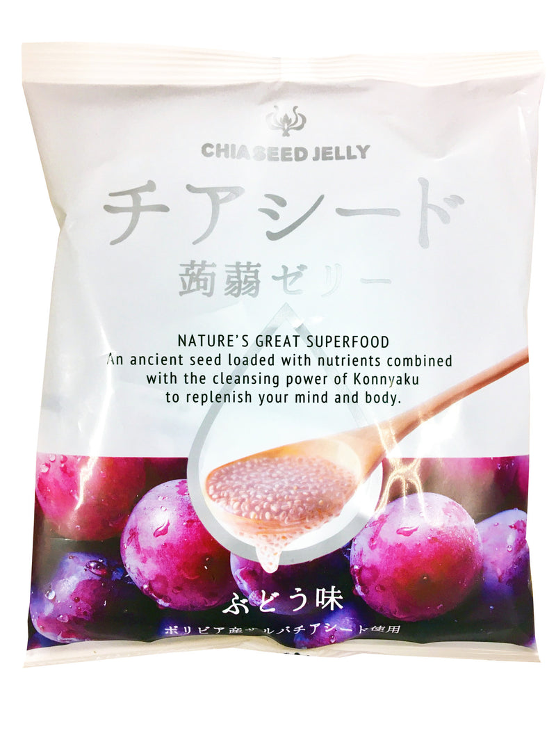 チアシード蒟蒻ゼリーぶどう味