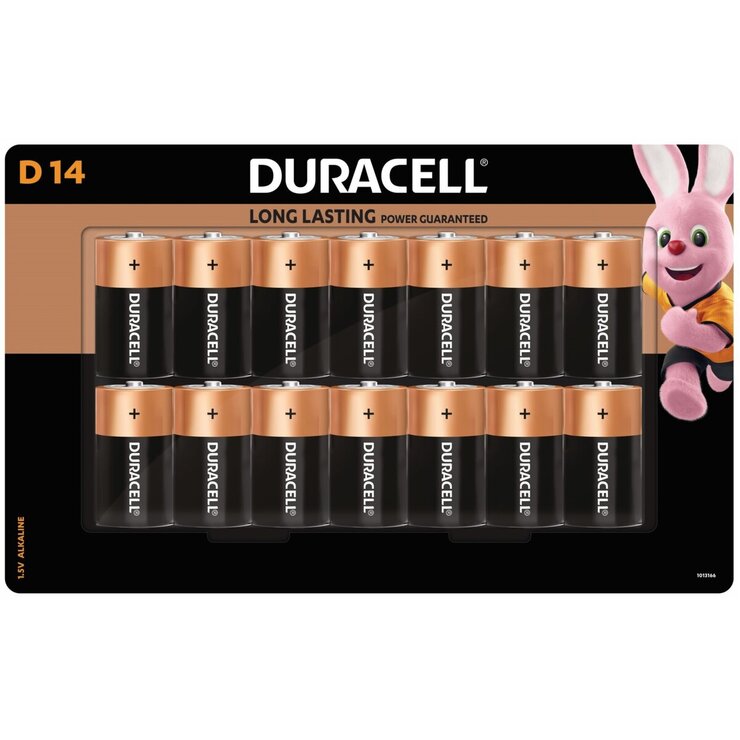 デュラセル アルカリ単1乾電池 14本