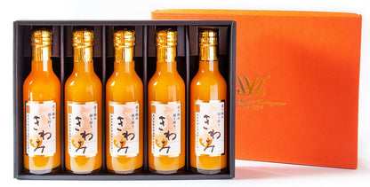 〈産直〉『きわみ』温州みかん100%ストレートジュース200ml×5本入りギフトセット