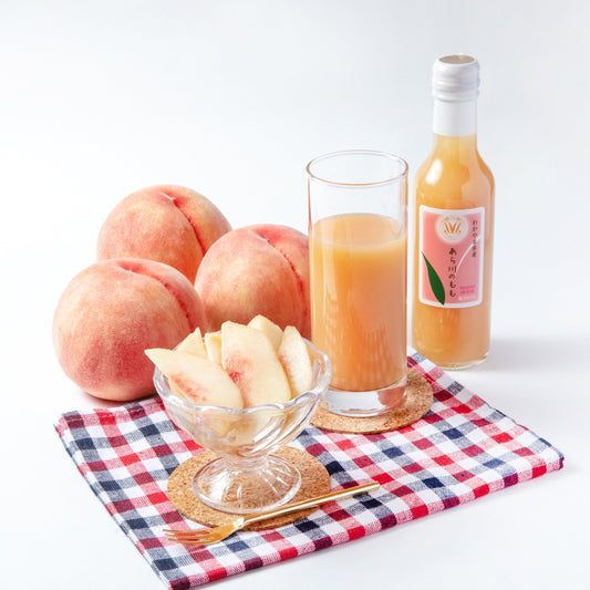 〈産直〉あら川の桃60%果汁入りドリンク 200ml×5本