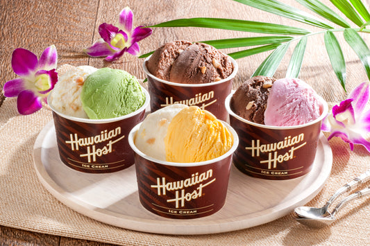 〈産直〉ハワイアンホースト マカダミアナッツアイス【冷凍】