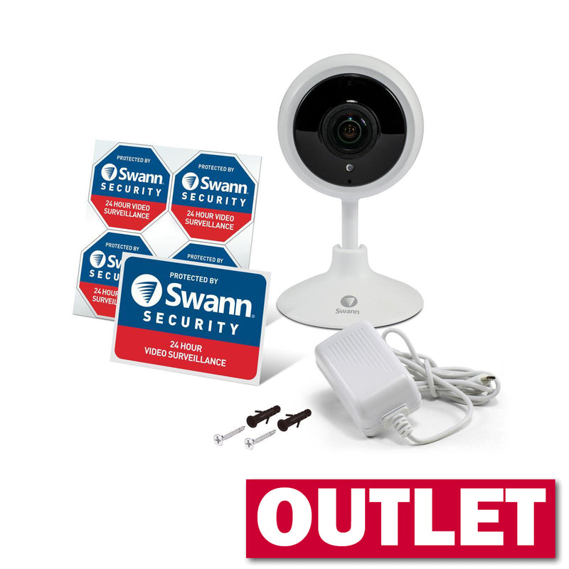 SWANN 1080P セキュリティ Wifiカメラ 32GB SDカード付き