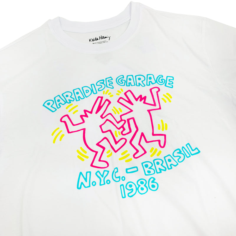 Keith Haring（キース・ヘリング） プリント 半袖Tシャツ