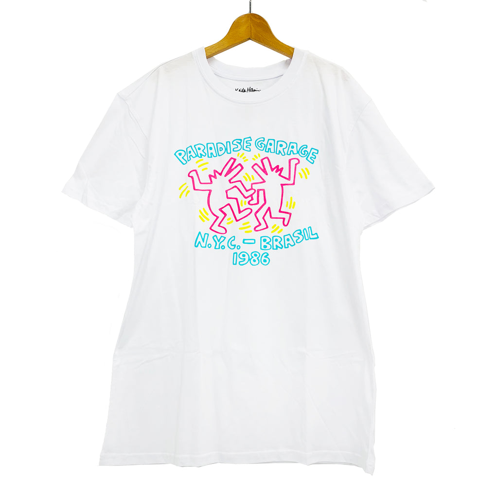 Keith Haring（キース・ヘリング） プリント 半袖Tシャツ