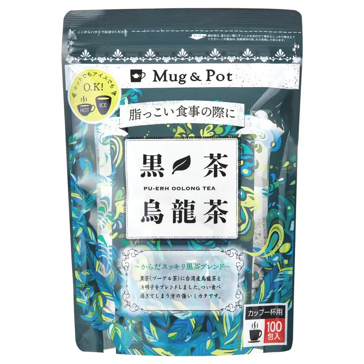 Mug & Pot 黒茶烏龍茶 1.5g X 120包