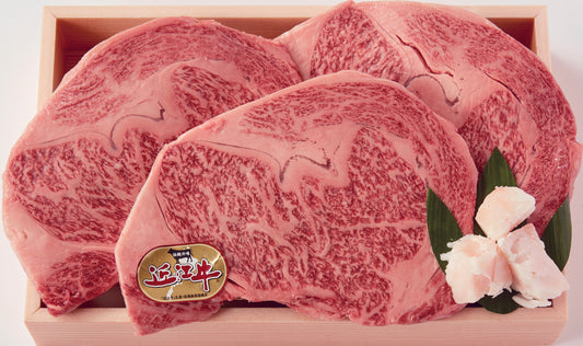 〈産直〉【献上肉】近江牛ロースステーキ 600g【冷凍】