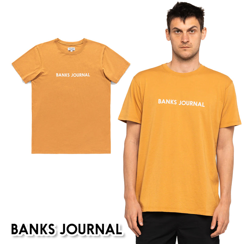 BANKS JOURNAL バンクスジャーナル LABEL クラシック メンズ Tシャツ