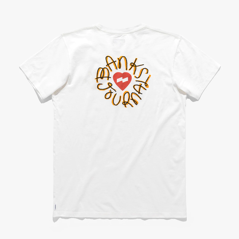 BANKS JOURNAL バンクスジャーナル HEART STAMP クラシック メンズ Tシャツ