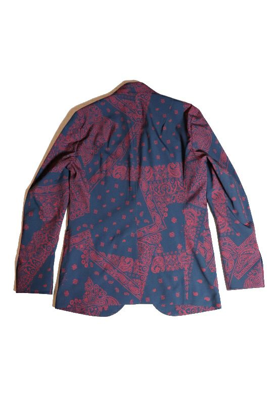1pi1uguale3 jacket bandana jk (navy/purple)M・XL