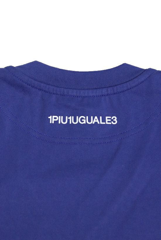 1PIU1UGUALE3 ベーシック S/S Tシャツ  [ブルー]