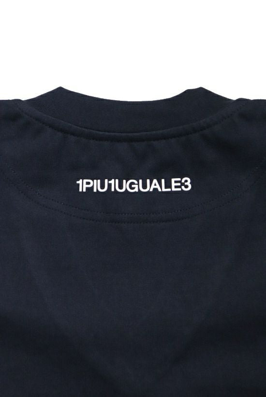 1PIU1UGUALE3 ベーシック S/S Tシャツ  (navy) Sサイズ