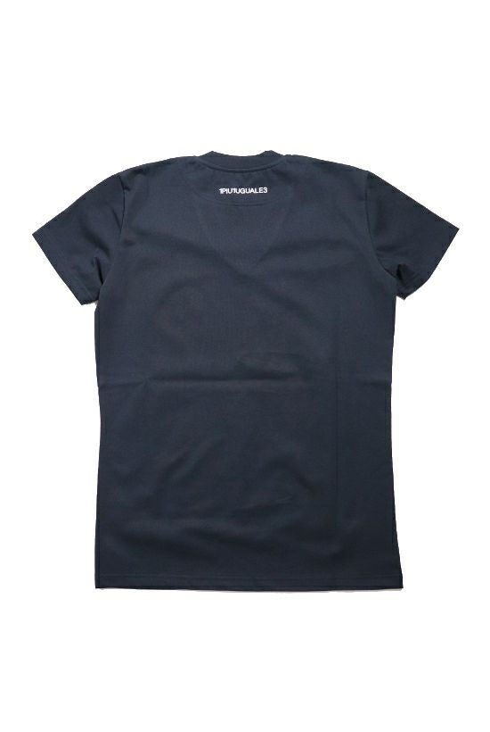 1PIU1UGUALE3 ベーシック S/S Tシャツ  (navy) Sサイズ