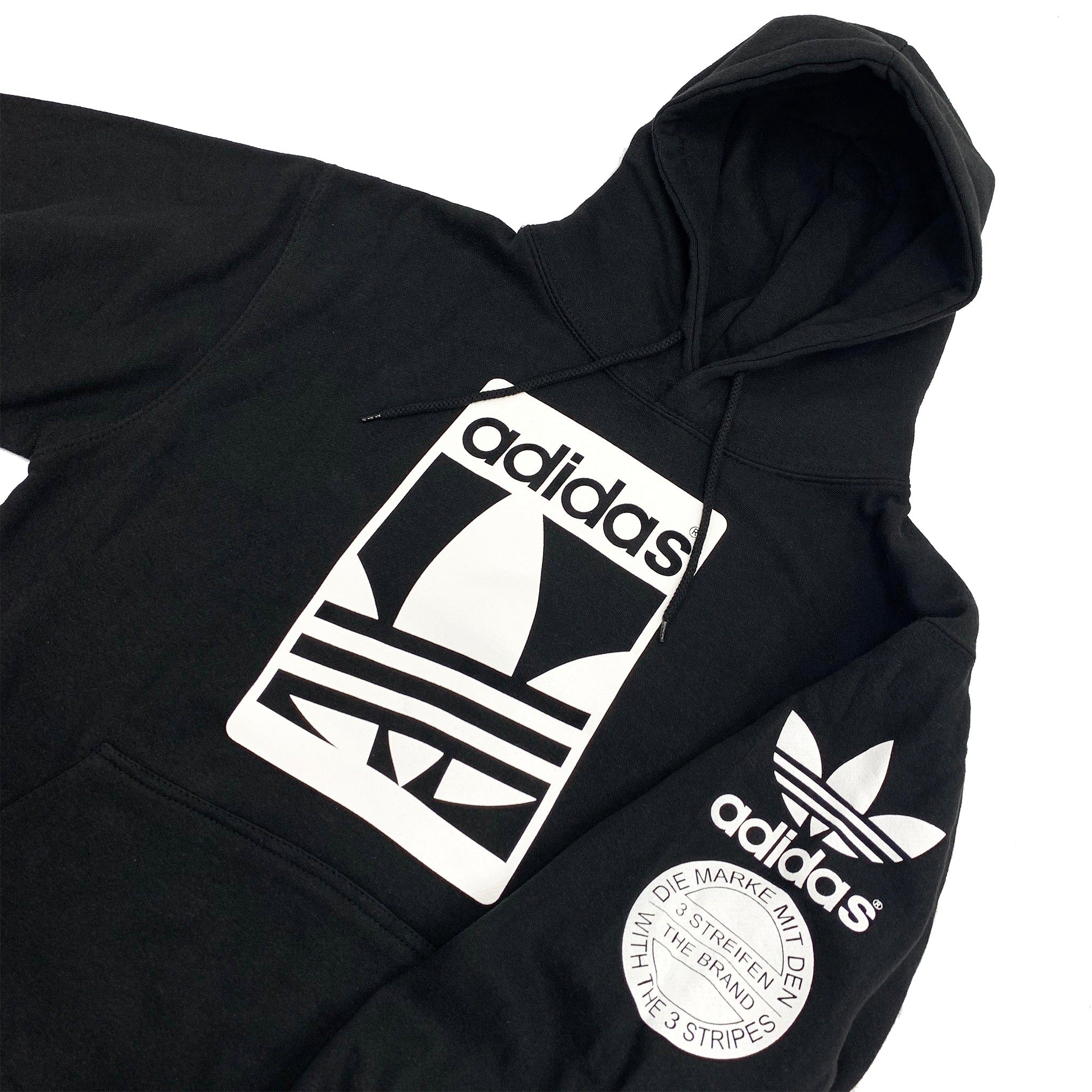 ADIDAS アディダス　パーカーUSモデル STREET GRAPHIC HOODIE　ブラック