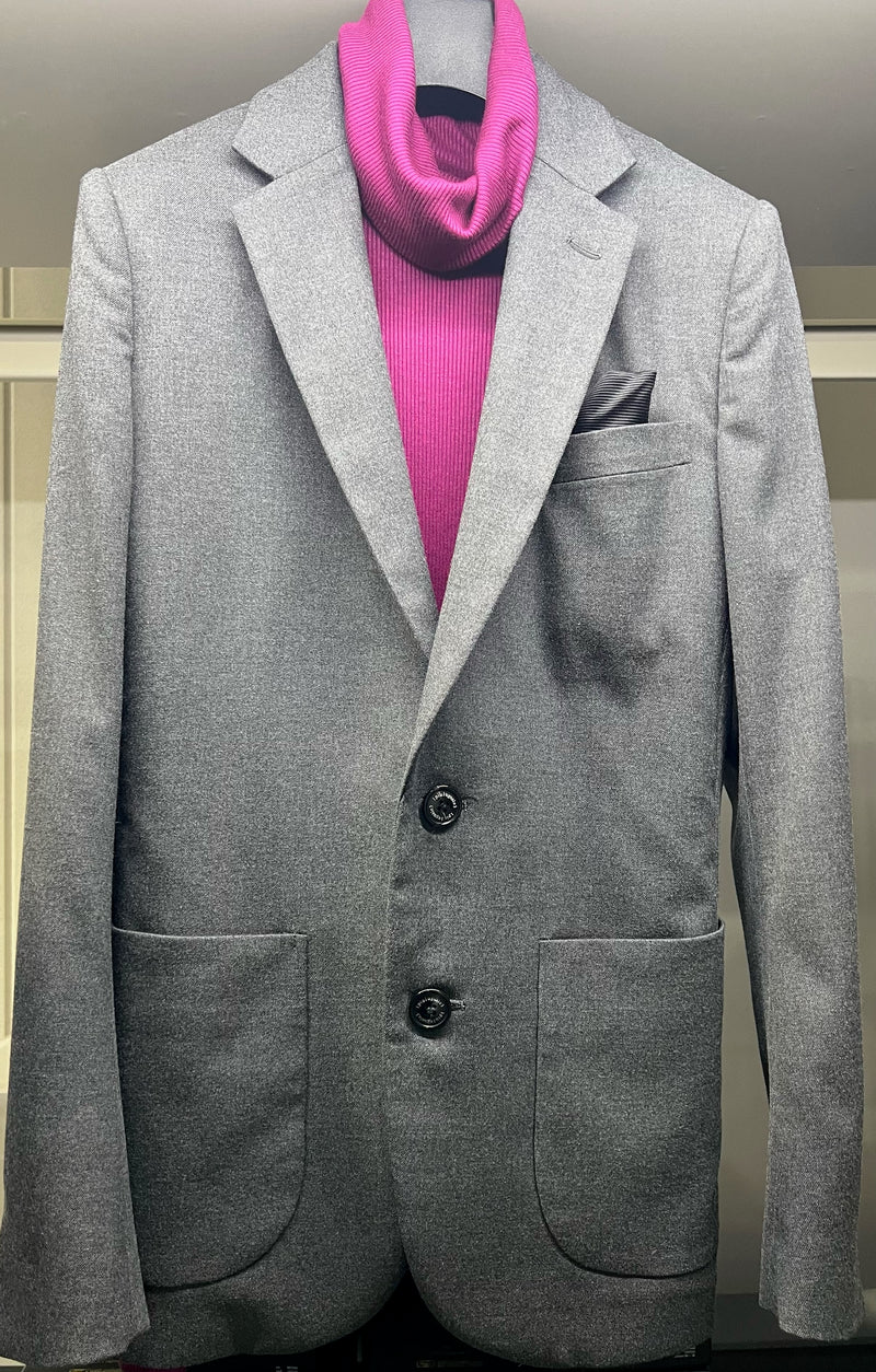1pi1uguale3 jacket rib jacket carreman brushed tr stretch(gray)S・M・L